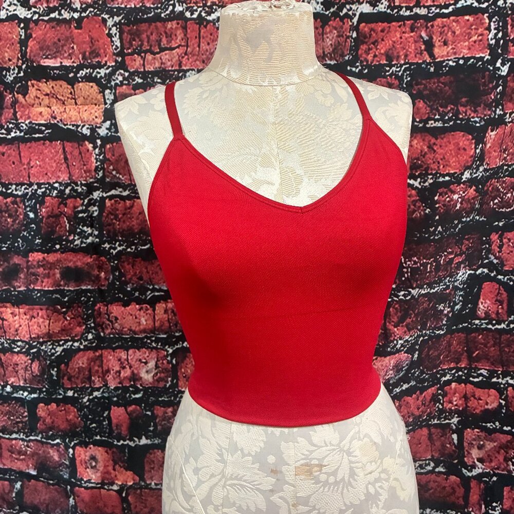 Avocado Red Tank Top